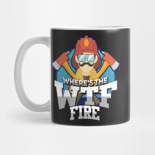 FIREFIGHTER GIFT: Where's The Fire Mug